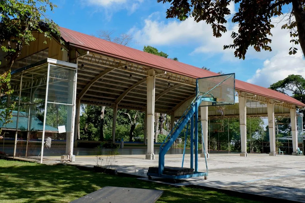 ALT="play basketball with friends at camp benjamin"