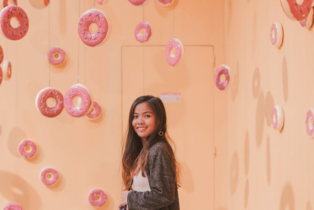 ALT="the dessert museum and its doughnut room"