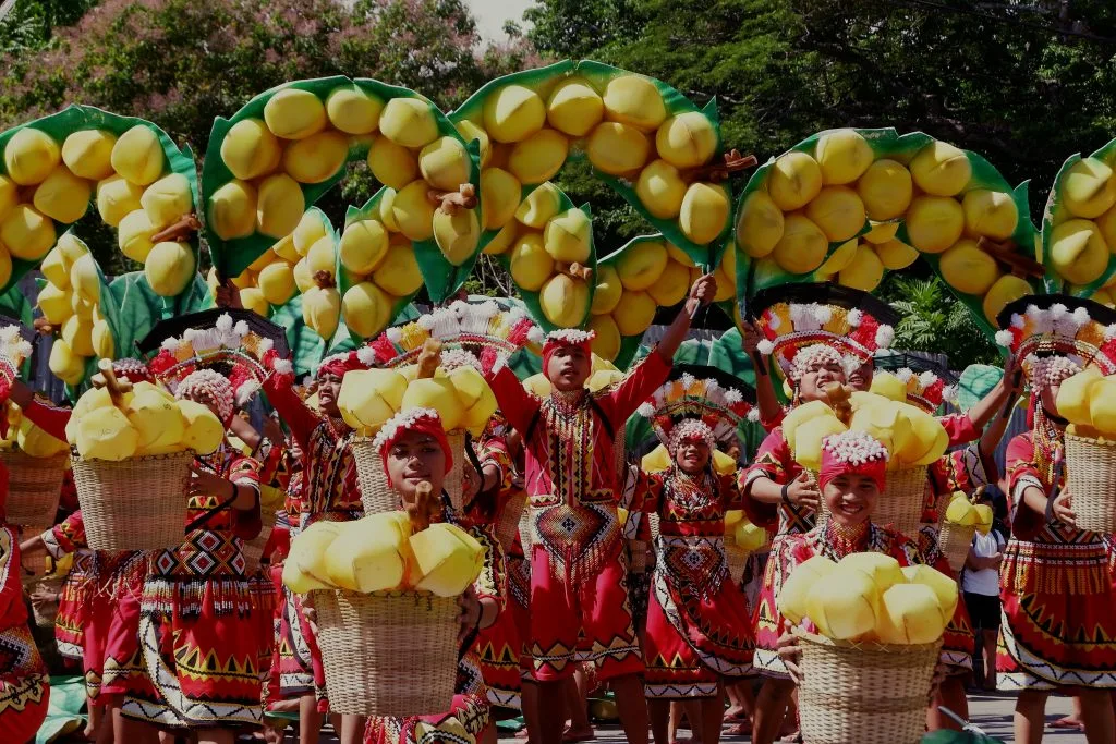 ALT="camiguin island colorful festival"