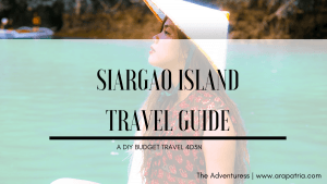 Siargao DIY Travel Guide 4D3N: (Budget Tips & FAQs)