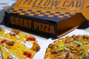 Yellow Cab Marks Their 20th Anniversary With The Two New Pizza Flavors