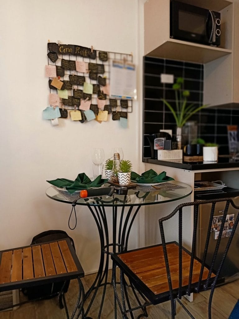 casa raffa kitchen area