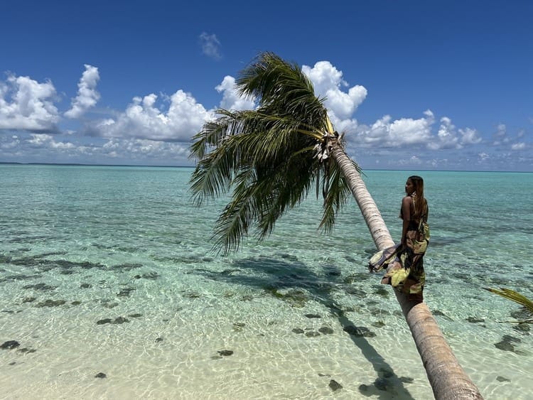 the amazing view of onok island
