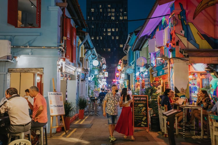 haji lane one of the places to visit in singapore