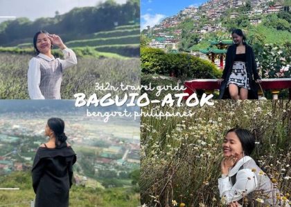 travel guide to baguio atok benguet