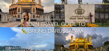 brunei itinerary for 3 days