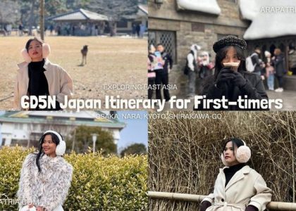 japan itinerary for six days for first timers