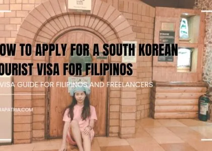 how to apply for a south korean tourist visa for filipinos