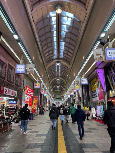 tanokikoji shopping street sapporo