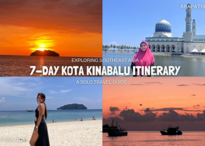 kota kinabalu itinerary for 7 days