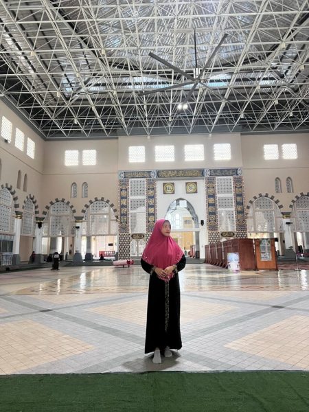 inside floating mosque kota kinabalu