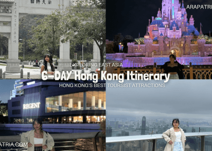 hong kong itinerary for 6 days