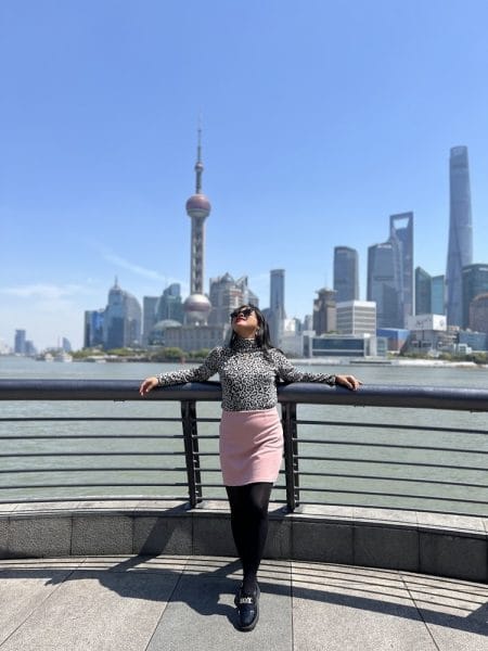 the bund shanghai during day time