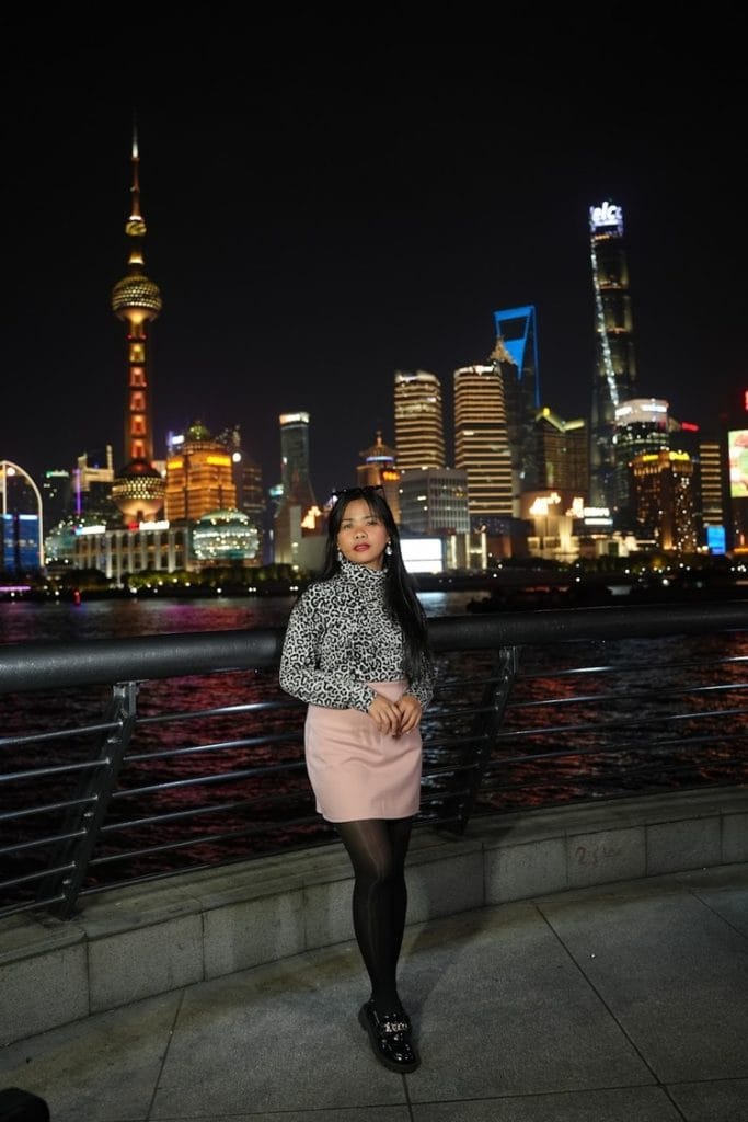 the bund shanghai at night