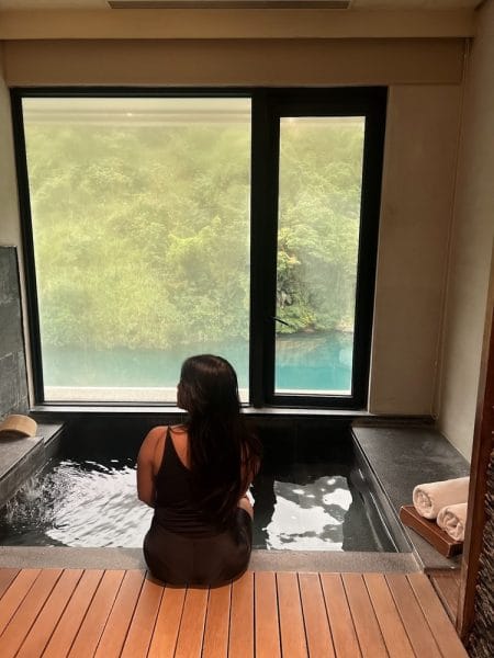 private hot spring at volando urai wulai