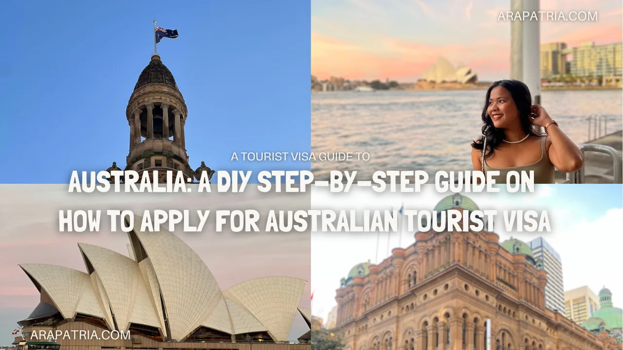 how to apply for australian tourist visa for filipinos