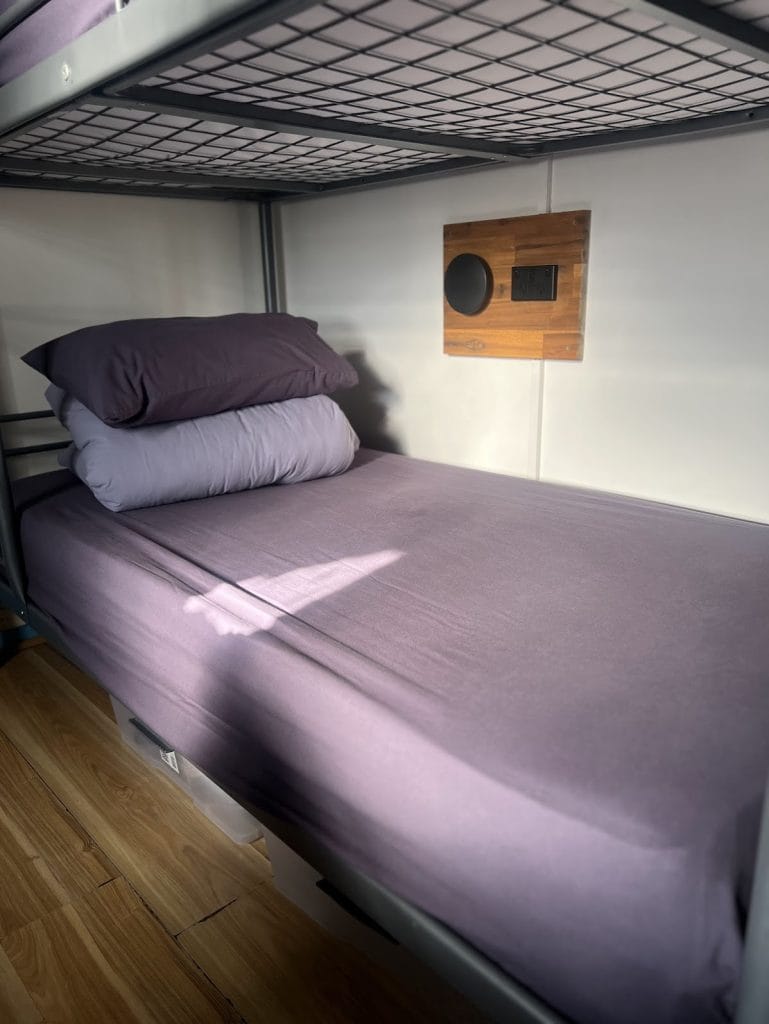 hostel room in mad monkey melbourne