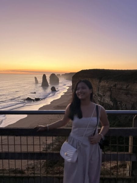 twelve apostles during the sunset