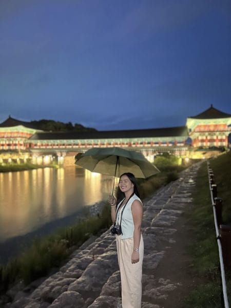 woljeonggyo bridge at night